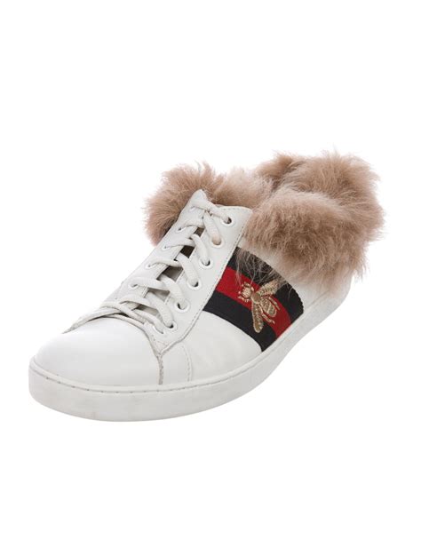 gucci ace sneakers gumtree|gucci ace sneakers with fur.